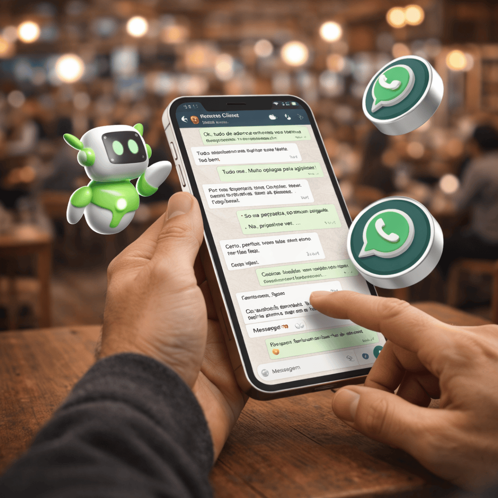 Atendente com IA no WhatsApp Foodi